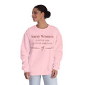 Sassy Women Crewneck Sweatshirt — "A Little Sass, A Lot of Strength" Women's Empowerment Pullover