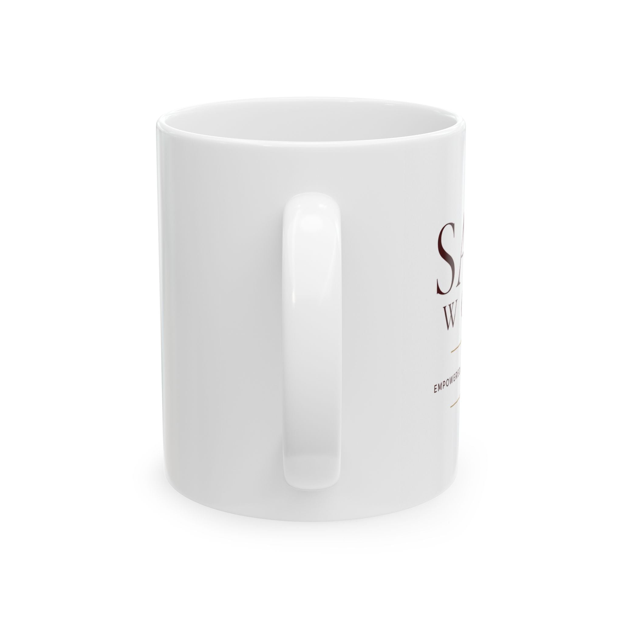 Designed for women who refuse to shrink themselves. | 11oz 15oz